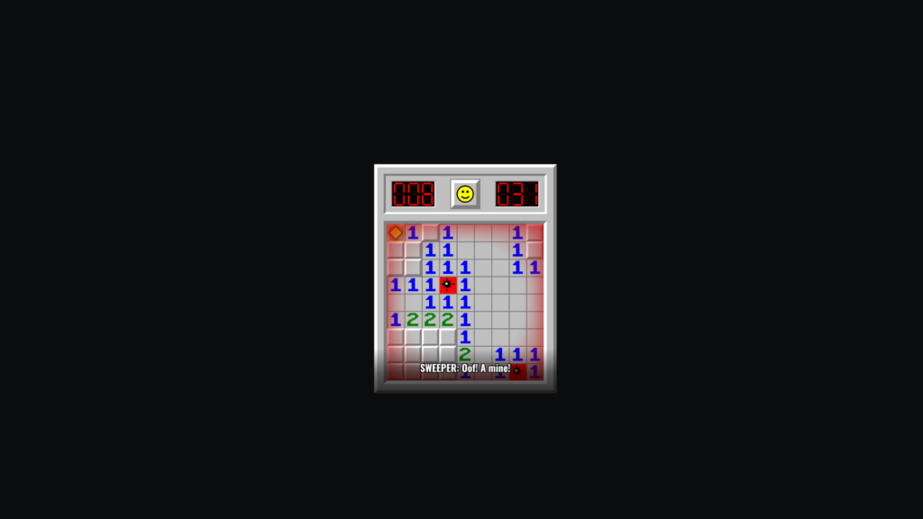 Triple-A Minesweeper is a gleeful send-up of blockbuster gaming's worst habits, from yellow paint to characters who talk too much